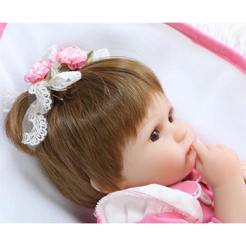 Reborn Baby Dolls Silicone Girl